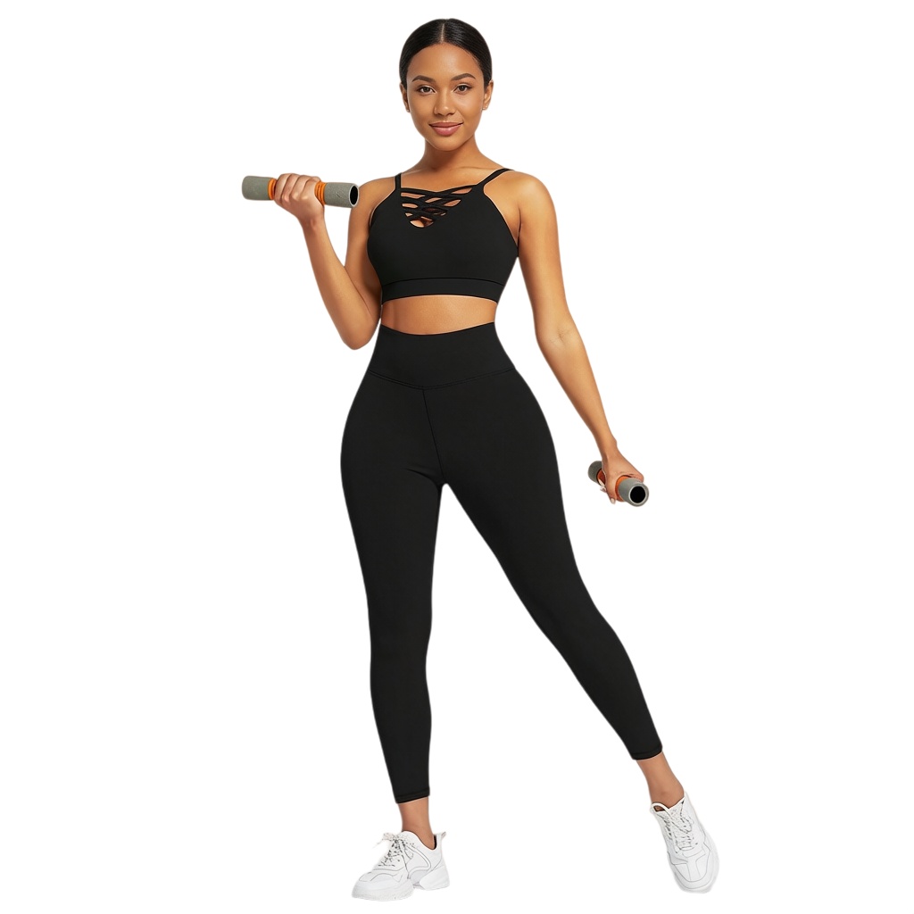Fitness & Nutrition Lab Zapopan - 3 Set Pakaian Yoga Wanita -