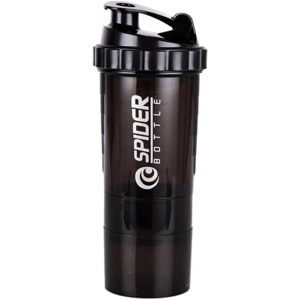Protein Shaker Bottle - Botol pengocok Protein 3 tingkat, botol