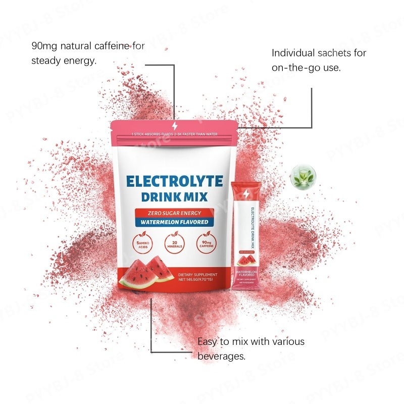 Bubuk Elektrolit Rasa Semangka - Electrolyte Powder Pack ulasan dan harga