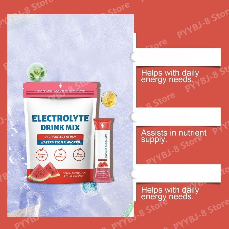 Bubuk Elektrolit Semangka Tanp - Electrolyte Powder Pack ulasan dan harga
