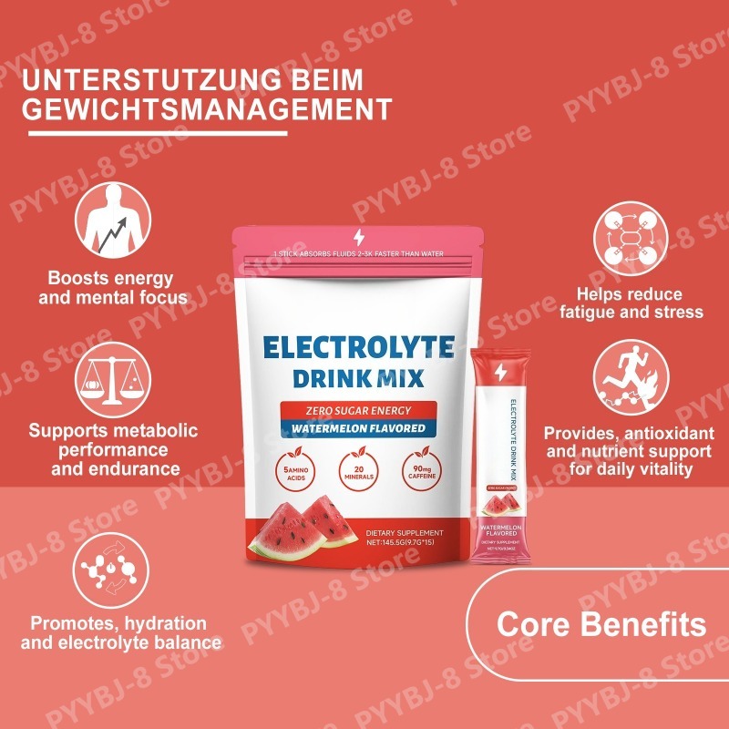 Bubuk Elektrolit Semangka Tanp - Electrolyte Powder Pack ulasan dan harga