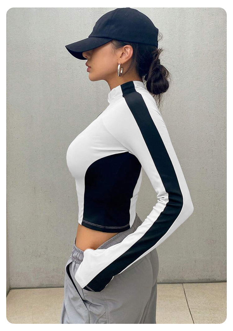 Jaket Yoga Kerah Tinggi untuk  - Fitness & Nutrition Lab Zapopan ulasan dan harga