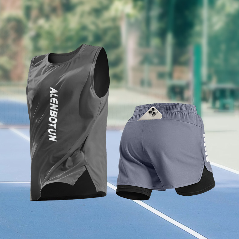 Set Olahraga Lari Pria Pakaian - Fitness & Nutrition Lab Zapopan ulasan dan harga