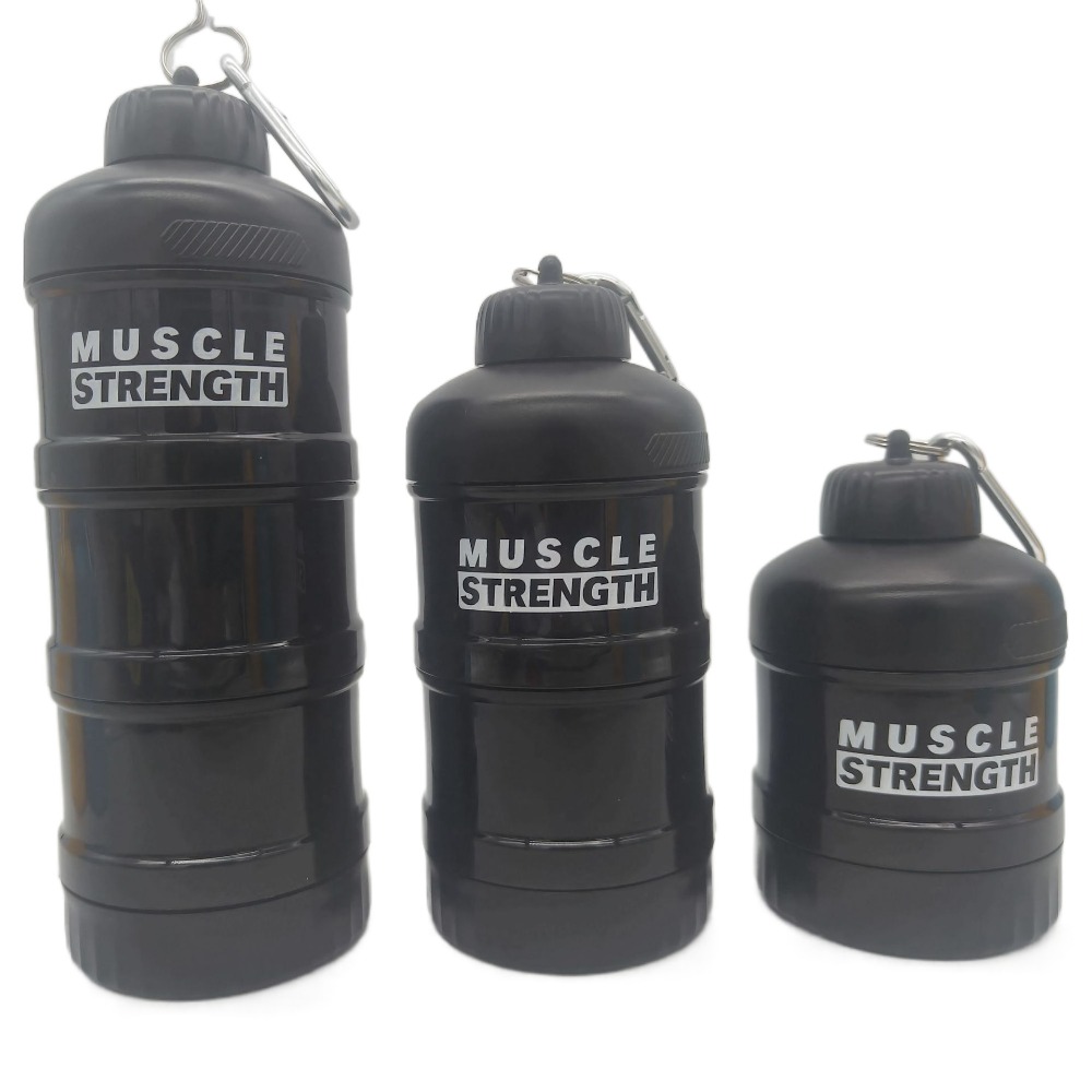 Kotak serbuk Protein portabel  - Protein Shaker Bottle ulasan dan harga