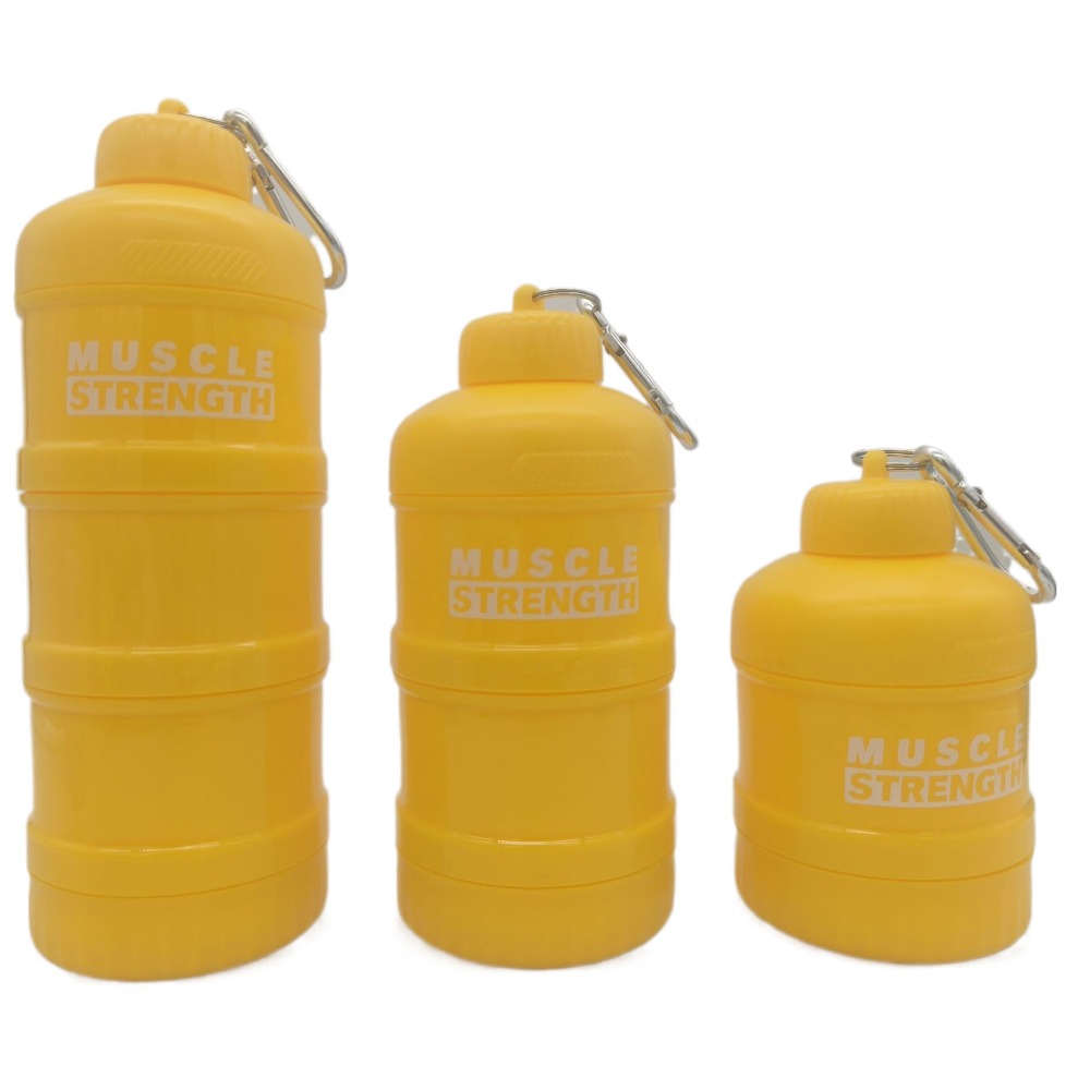 Kotak serbuk Protein portabel  - Protein Shaker Bottle ulasan dan harga