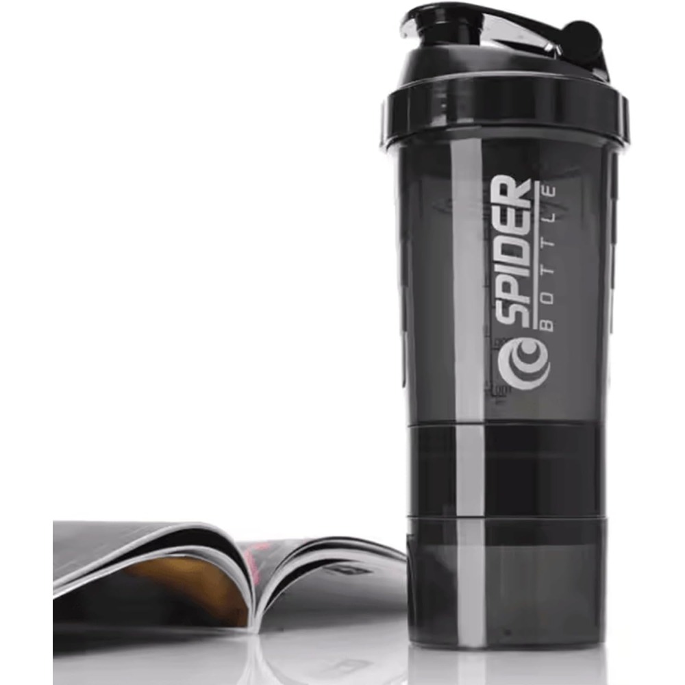 Botol pengocok Protein 3 tingk - Protein Shaker Bottle ulasan dan harga